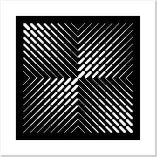 square pattern Posters and Art